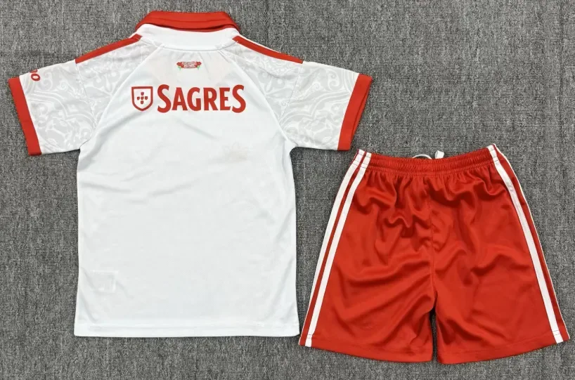 Benfica 2026/2027 Benfica Visitante Camiseta de fútbol Talla infantil 2026/27 — 2