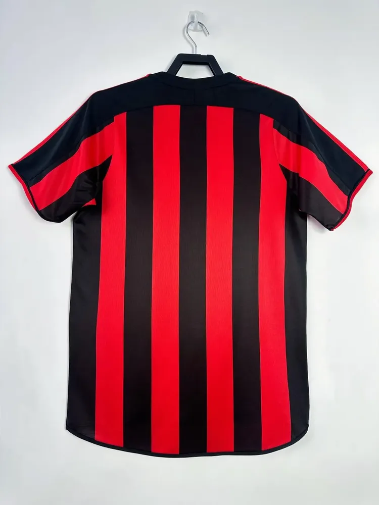 AC Milan 2003/2004 Retro AC Milan Home Football Shirt 2003/2004 — 2