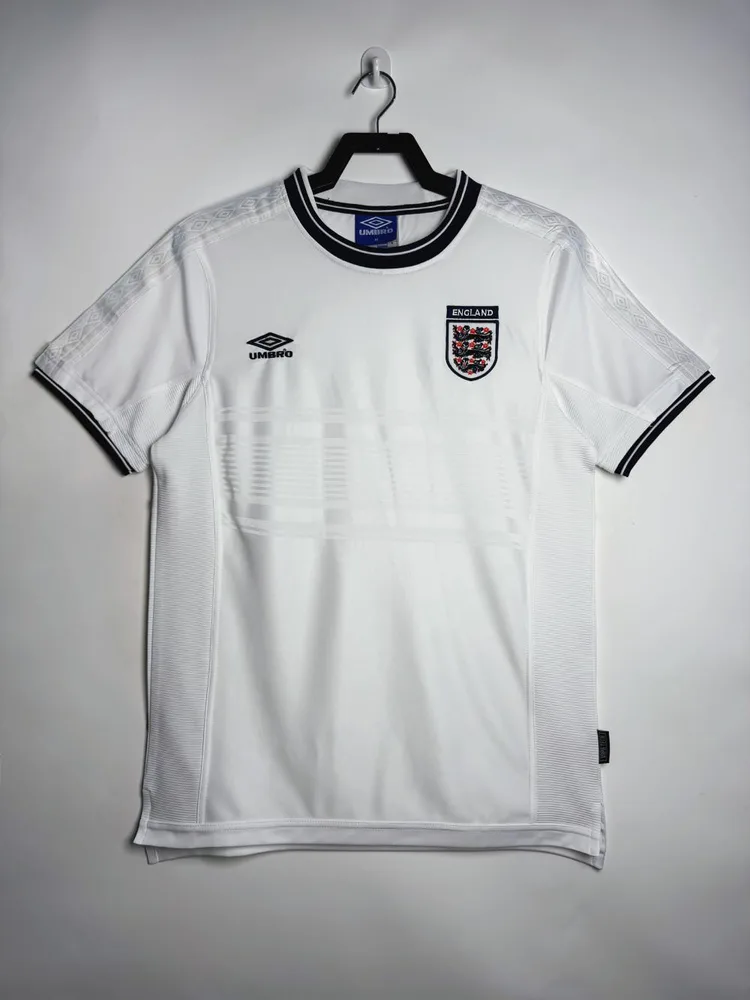 England 1999-2001 Retro England Local Camiseta de fútbol 1999/2001