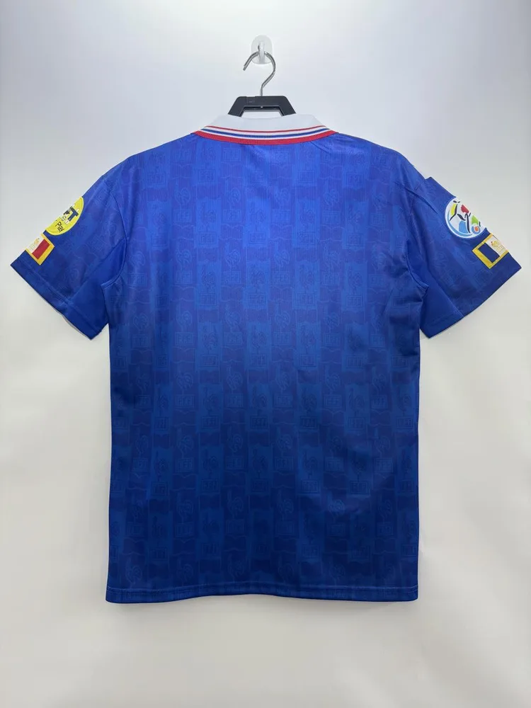 France 1996 Retro France Home Football Shirt 1996 — 2