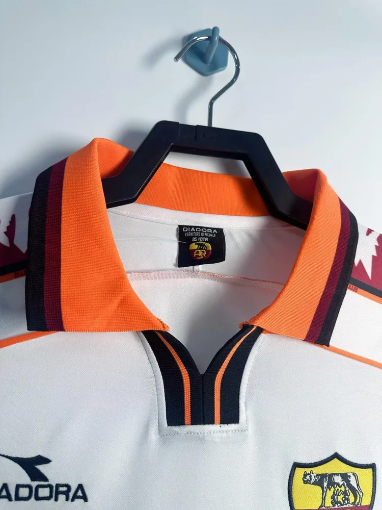 AS Roma 1998-1999 Retro Roma Away Soccer Jersey 1998/1999 — 3