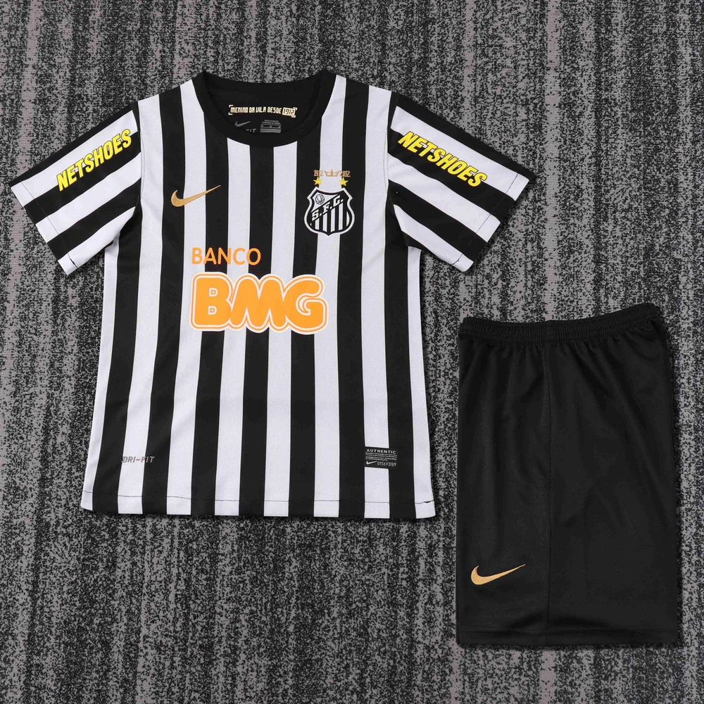 Santos 2012/2013 Retro Santos Away Football Shirt Kids Size 2012/2013