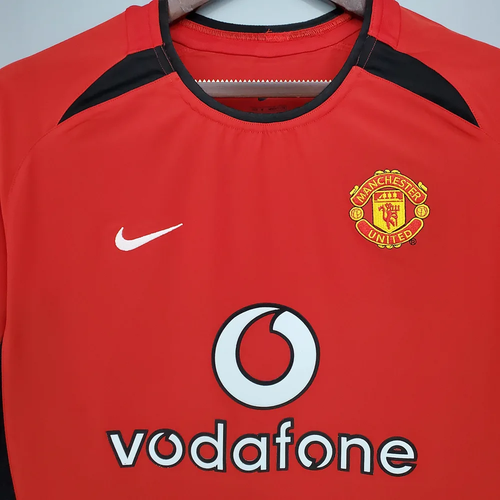 Manchester United 2002/2004 Retro Manchester United Home Football Shirt 2002/2004 — 3