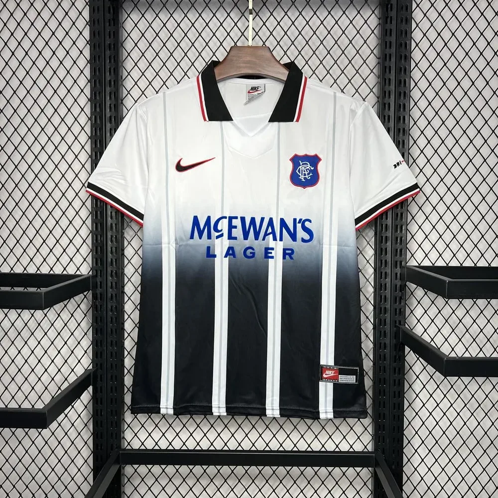 Rangers 1997/1999 Retro Rangers Visitante Camiseta de fútbol 1997/1999