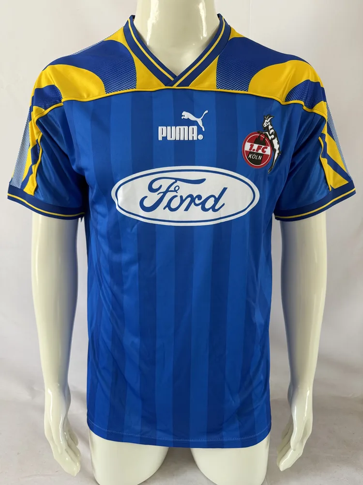 FC Köln 1995/1996 Retro FC Köln Visitante Camiseta de fútbol 1995/1996