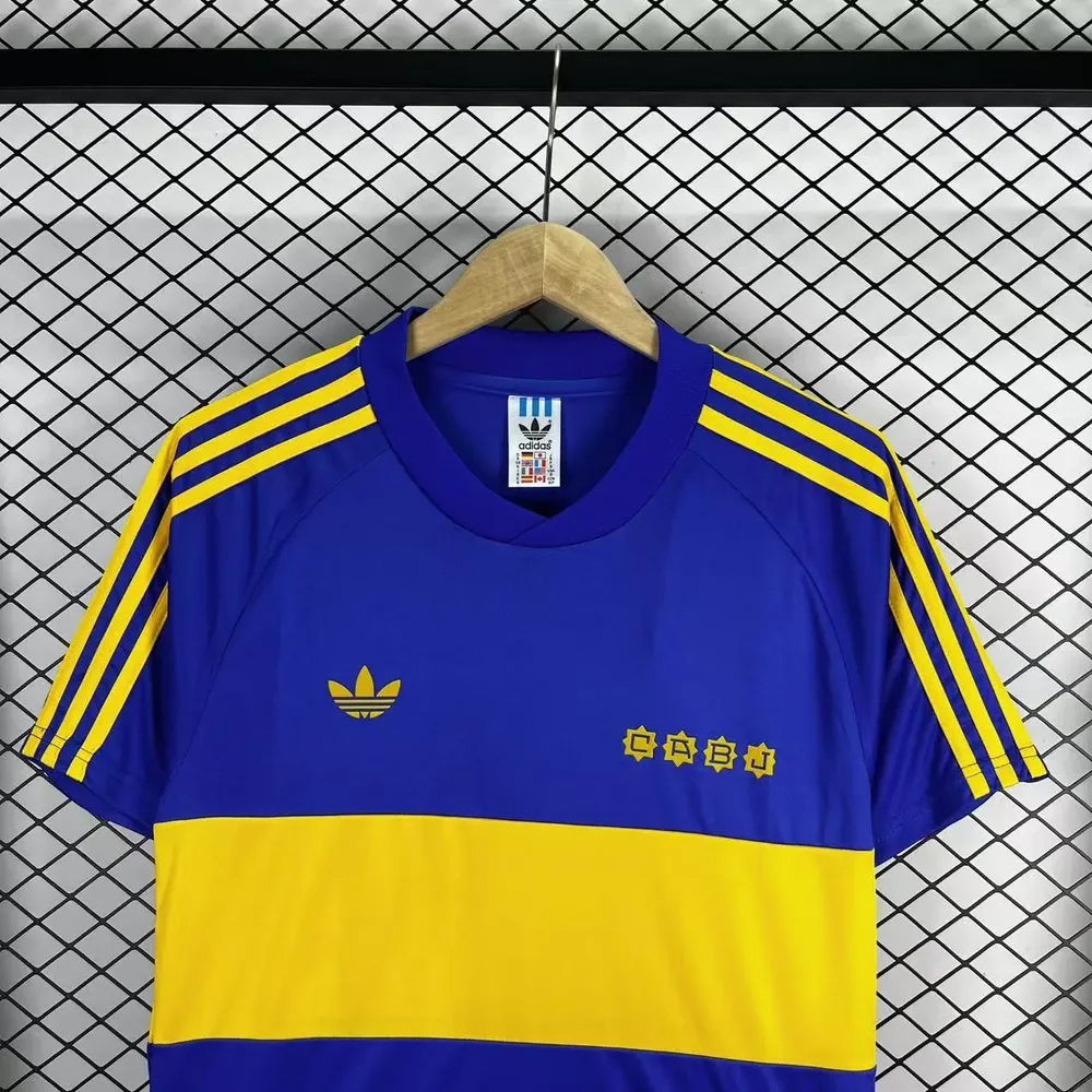 Boca Juniors 1981/1982 Retro Boca Juniors Home Football Jersey 1981/1982 — 3