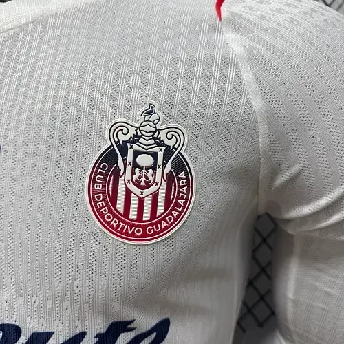 Chivas 2026/2027 Manga larga Versión jugador Chivas Visitante Camiseta de fútbol 2026/27 — 6