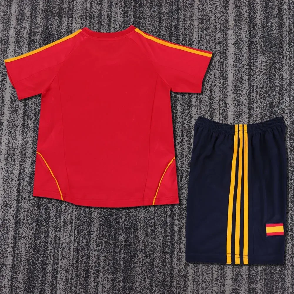 Spain 2008 Retro Spain Home Football Shirt Kids Size 2008 — 2