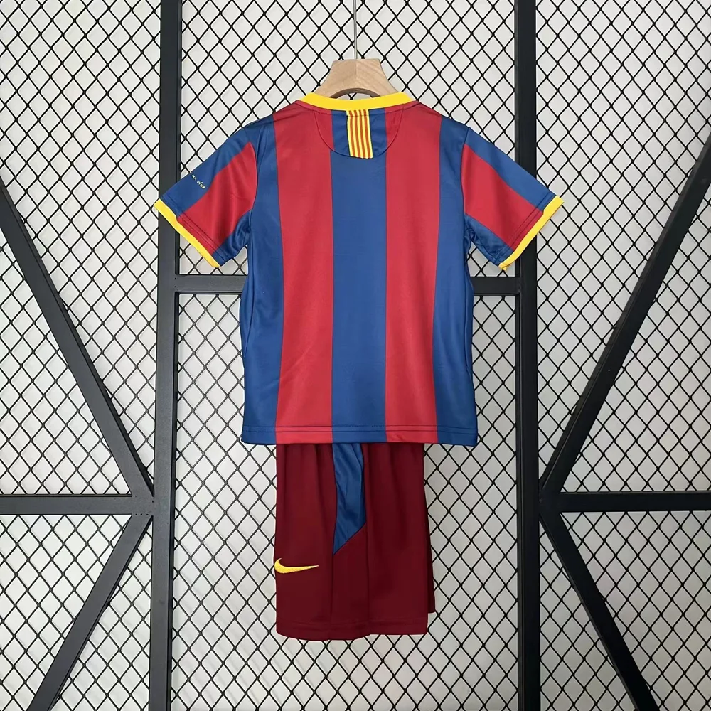 Barcelona 2010/2011 Retro Barcelona Local Camiseta de fútbol Talla infantil 2010/2011 — 2