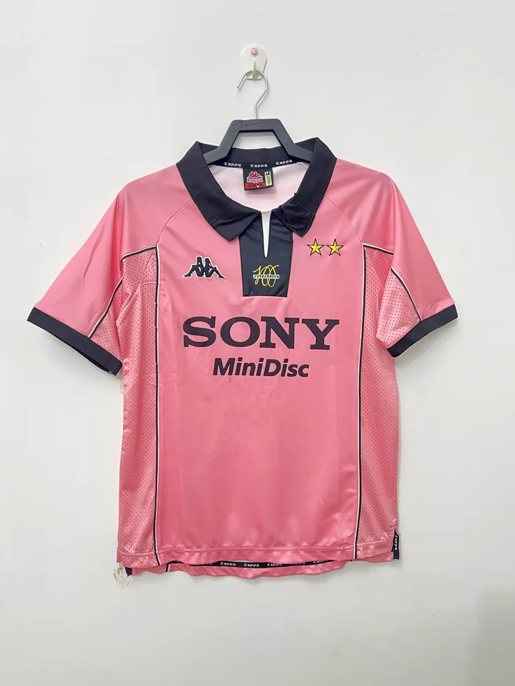 Juventus 1997/1998 Retro Juventus Visitante Camiseta de fútbol 1997/1998