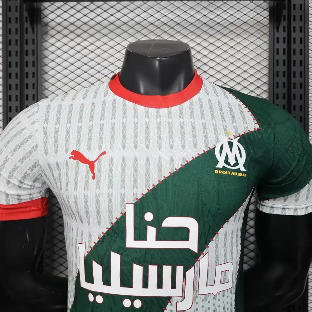 Marseille 2026/2027 Versión jugador Olympique de Marseille Edición especial 02 Camiseta de fútbol 2026/27 — 3