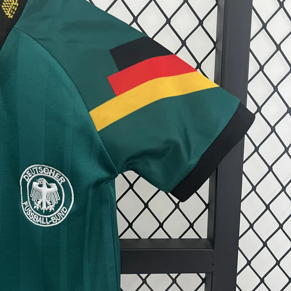 Germany 1992 Retro Germany Visitante Camiseta de fútbol Talla infantil 1992 — 6