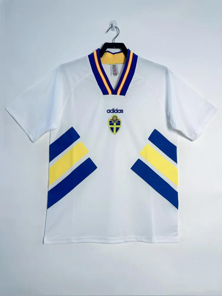 Sweden 1994 Retro Sweden Visitante Camiseta de fútbol 1994