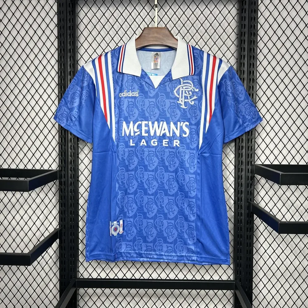 Rangers 1996/1997 Retro Rangers Local Camiseta de fútbol 1996/1997