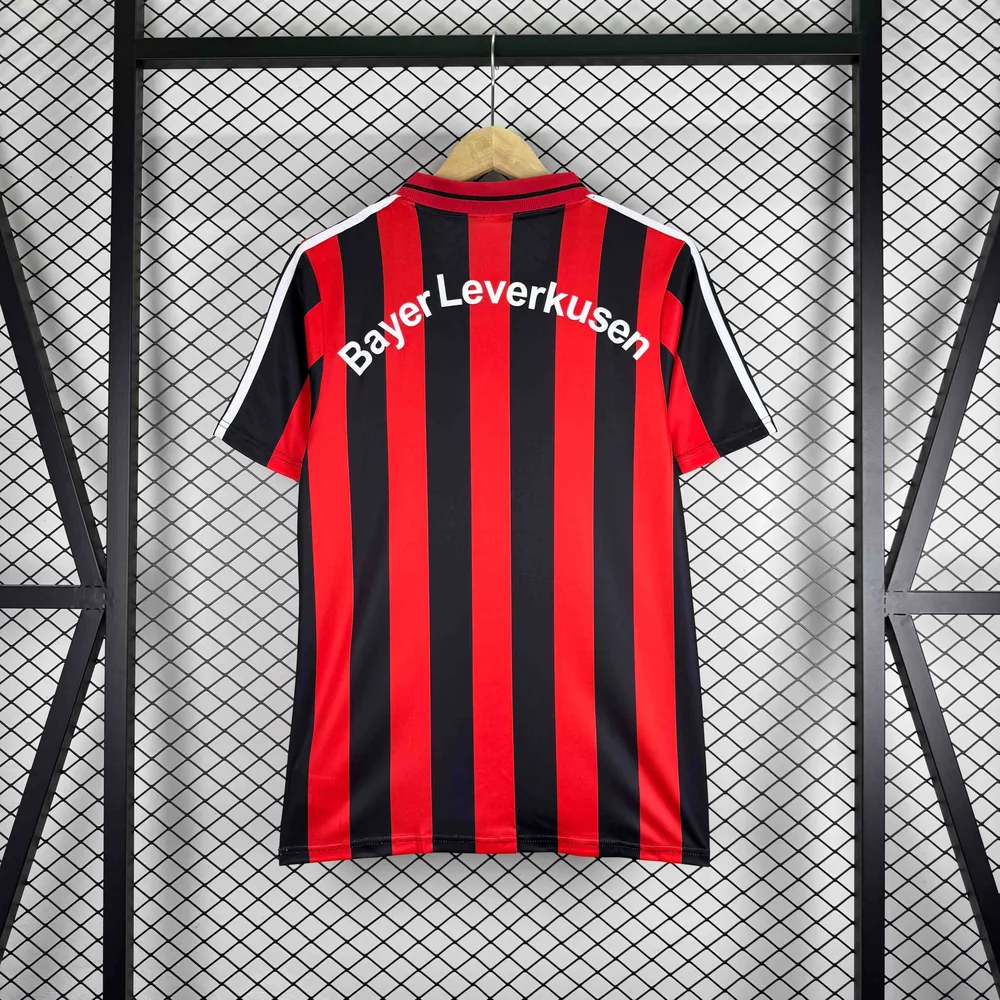 Bayer Leverkusen 2000/2001 Retro Leverkusen Home Football Jersey 2000/2001 — 2
