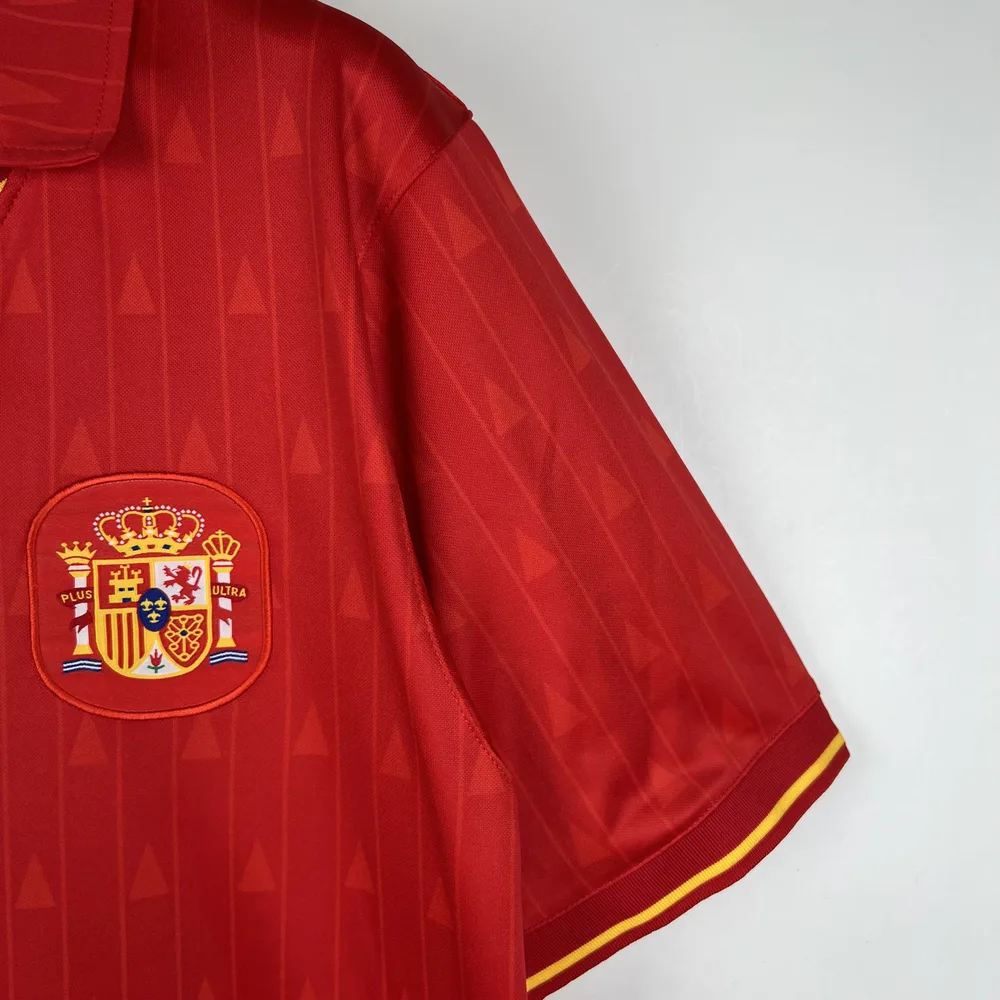 Spain 1988/1991 Retro Spain Local Jersey 1988/1991 — 3