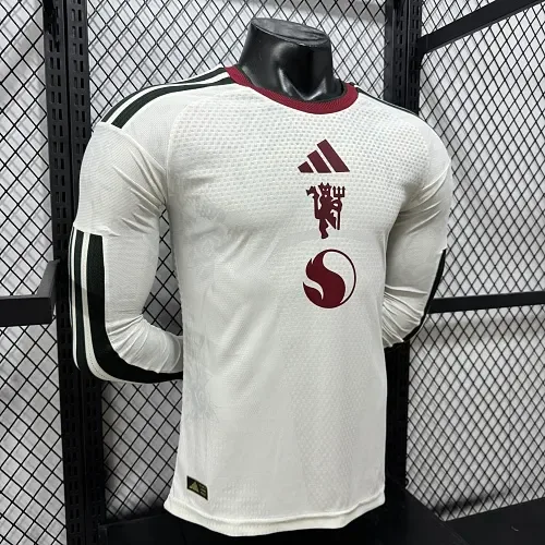 Manchester United 2026/2027 Long Sleeve Player Version Manchester United Third Away Football Jersey 2026/27 — 3