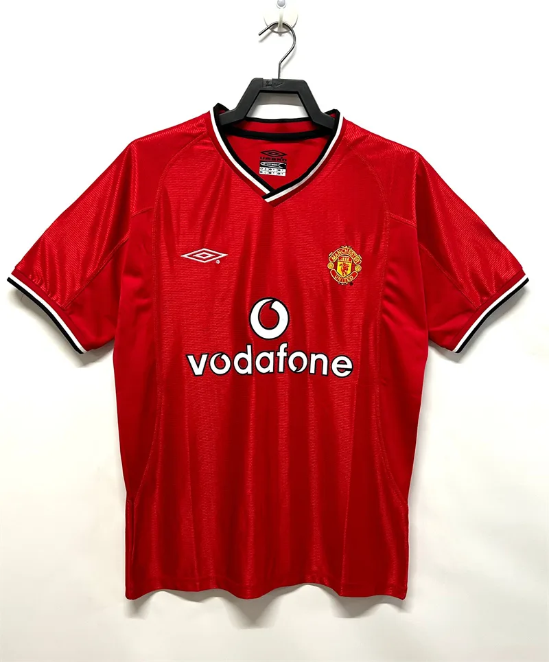 Manchester United 2000/2002 Retro Manchester United Local Camiseta de fútbol 2000/2002