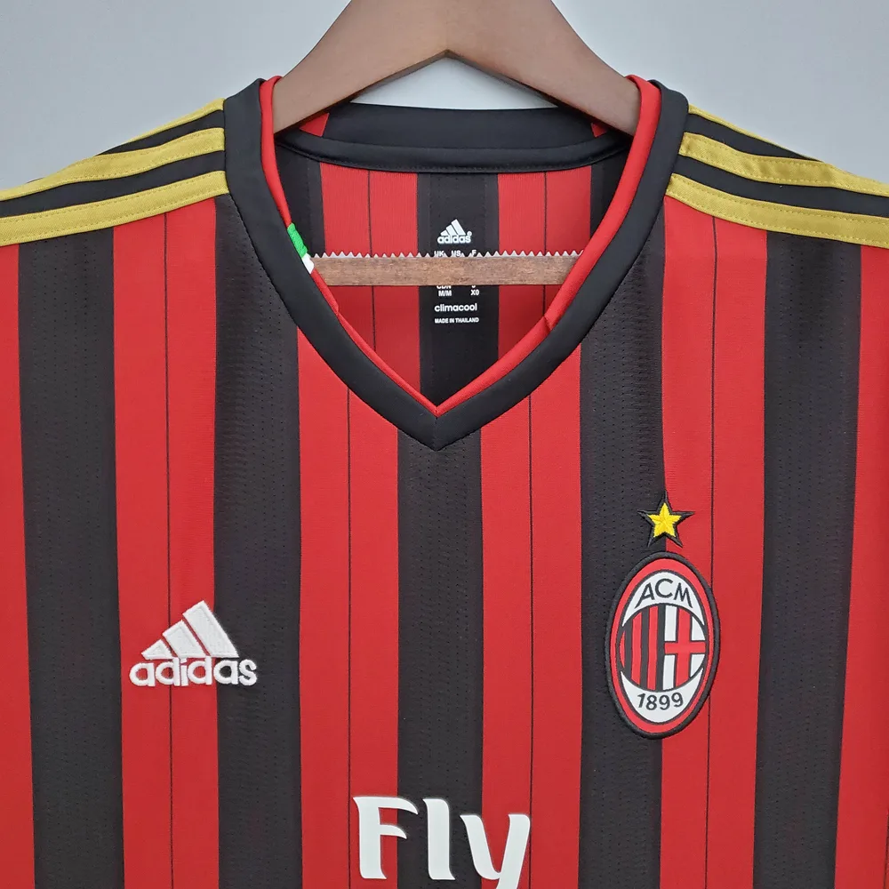 AC Milan 2013/2014 Retro AC Milan Home Football Shirt 2013/2014 — 3