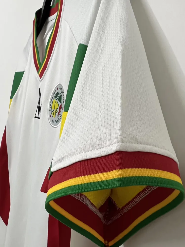 Senegal 2002 Retro Senegal National Team Shirt White 2002 — 5