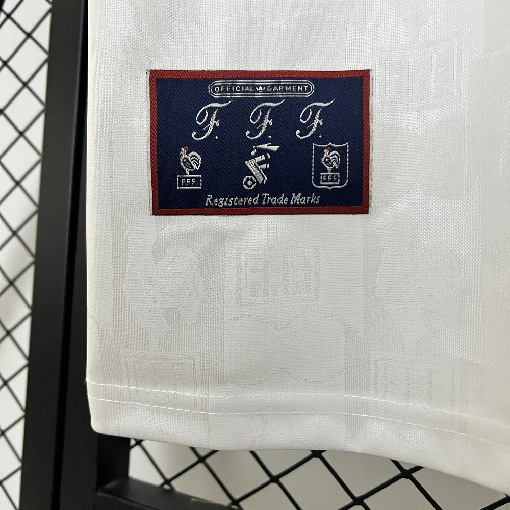 France 1996 Retro France Visitante Jersey 1996 — 5