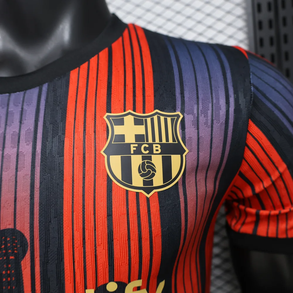 Barcelona 2026/2027 Versión jugador Barcelona Edición especial Orange Purple Camiseta de fútbol 2026/27 — 5