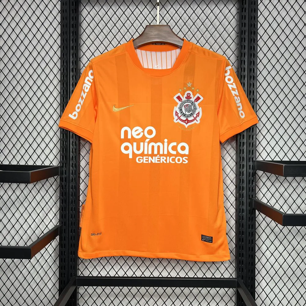 Corinthians 2010 Retro Corinthians Orange Jersey 2010