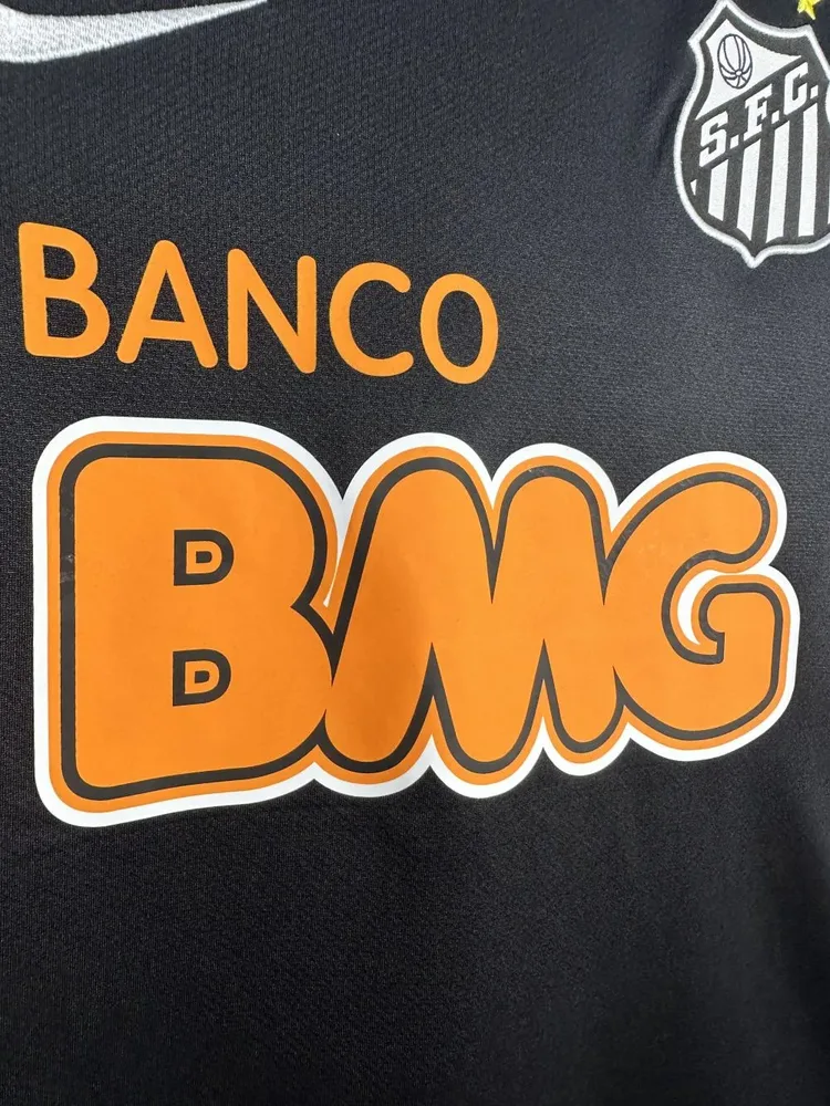 Santos 2012/2013 Retro Long Sleeve Santos Away Soccer Jersey 2012/2013 — 5