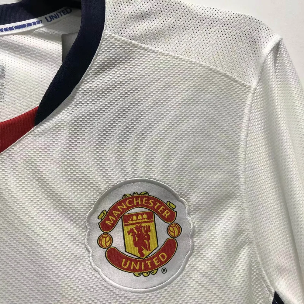 Manchester United 2008/2009 Long Sleeve Retro Manchester United Away Football Shirt 2008/2009 — 6