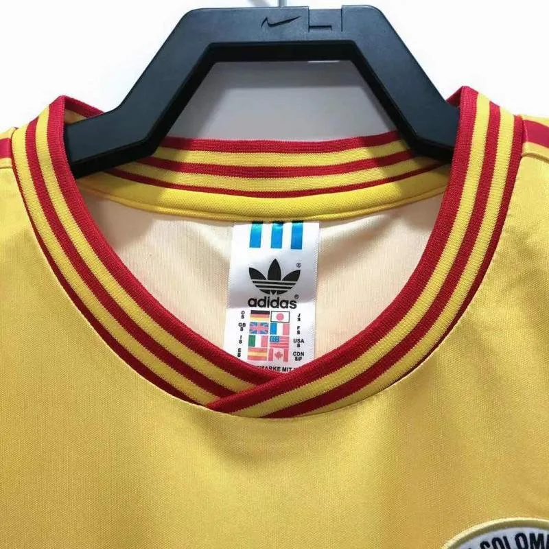 Colombia 1990 Retro Colombia Home Football Shirt 1990 — 3