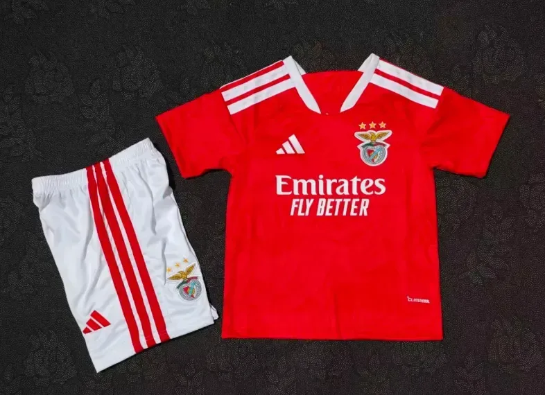 Benfica 2026/2027 Benfica Home Football Jersey Kids Size 2026/27