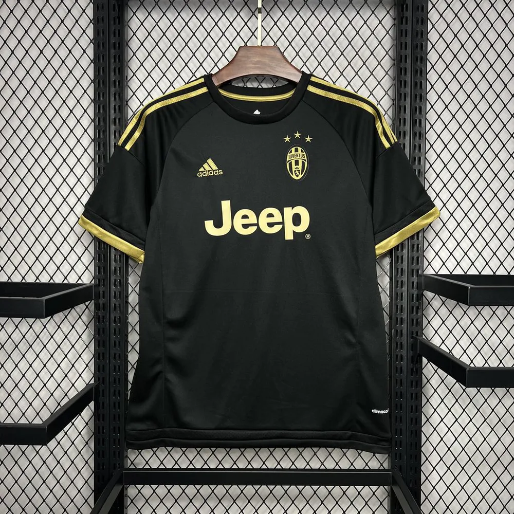 Juventus 2015/2016 Retro Juventus Tercera Visitante Camiseta de fútbol 2015/2016
