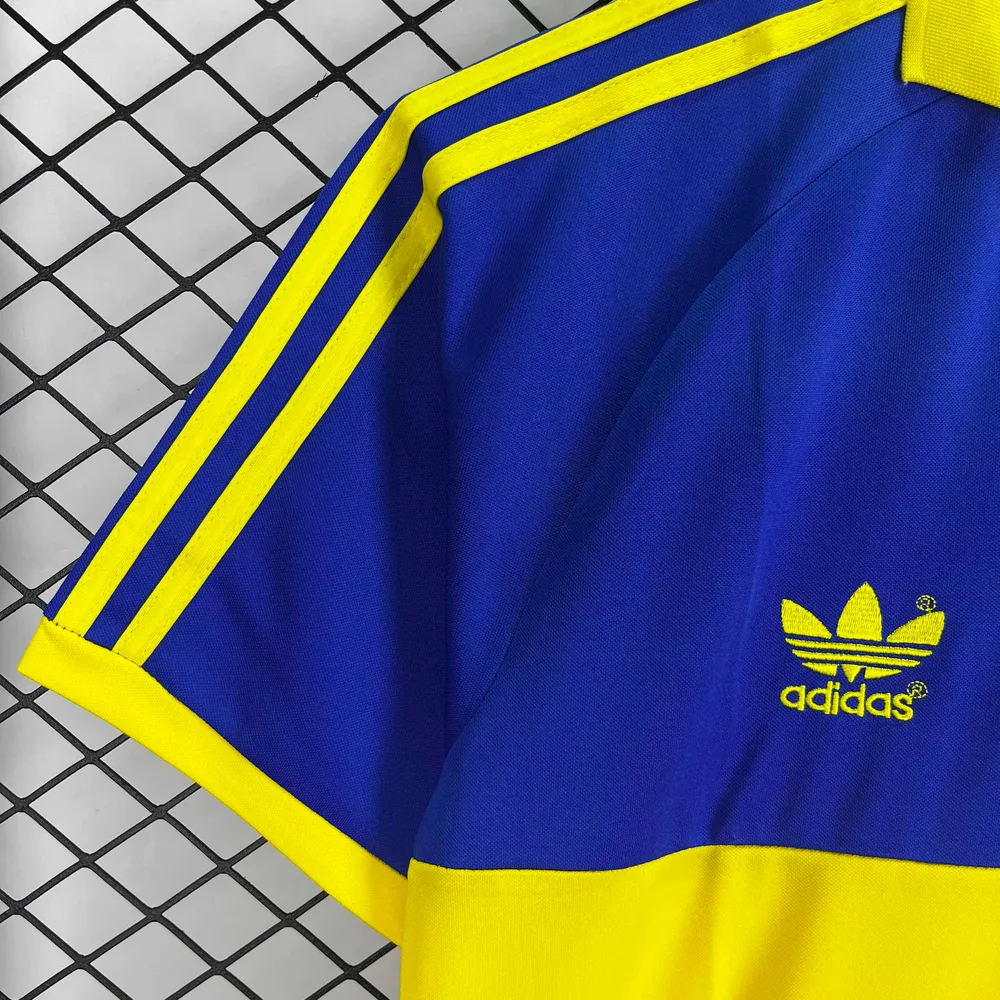 Boca Juniors 1985/1986 Retro Boca Juniors Home Football Jersey 1985/1986 — 6