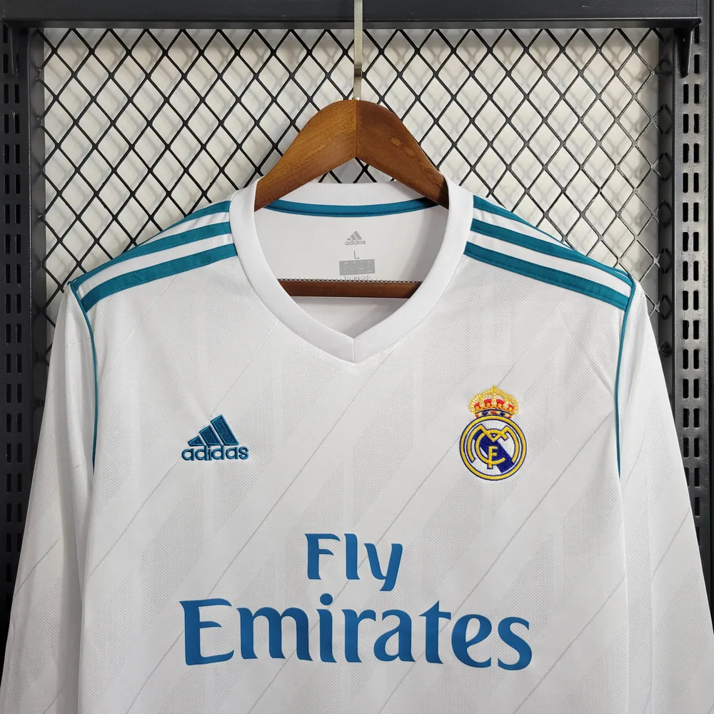 Real Madrid 2017/2018 Retro Manga larga Real Madrid Local 2017/2018 — 3