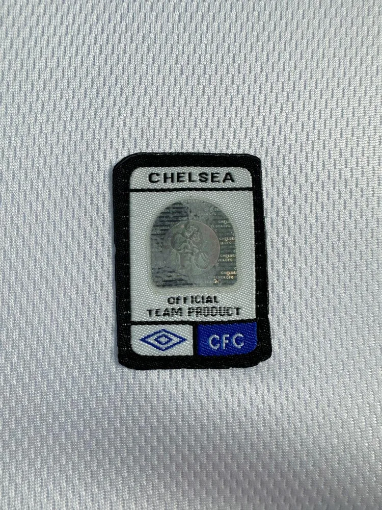 Chelsea 2003-2005 Retro Long Sleeve Chelsea Away Football Shirt 2003/2005 — 9