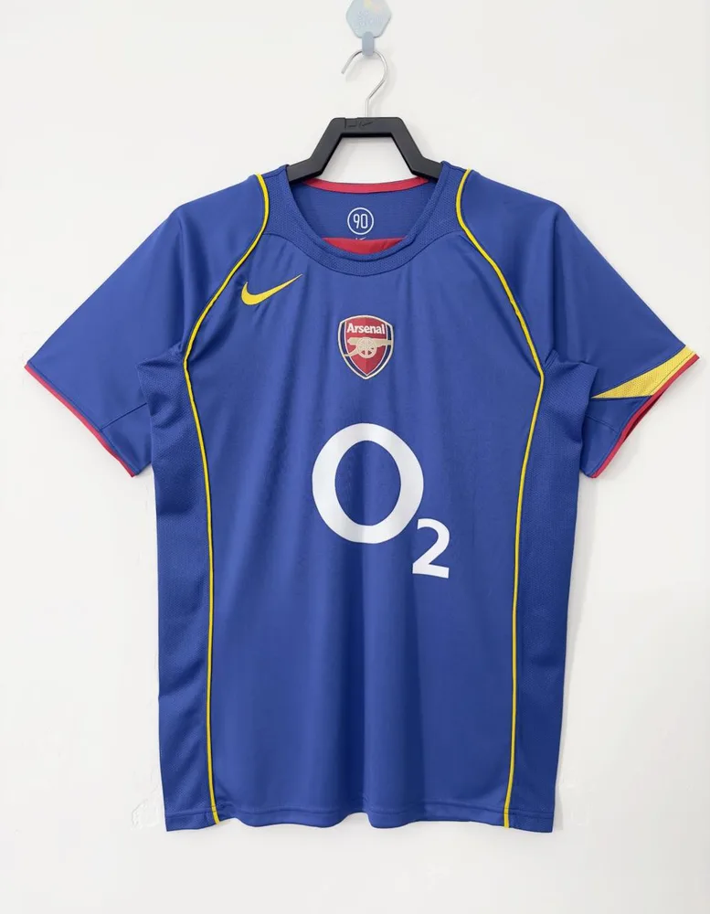 Arsenal 2004/2005 Retro Arsenal Visitante Camiseta de fútbol 2004/2005