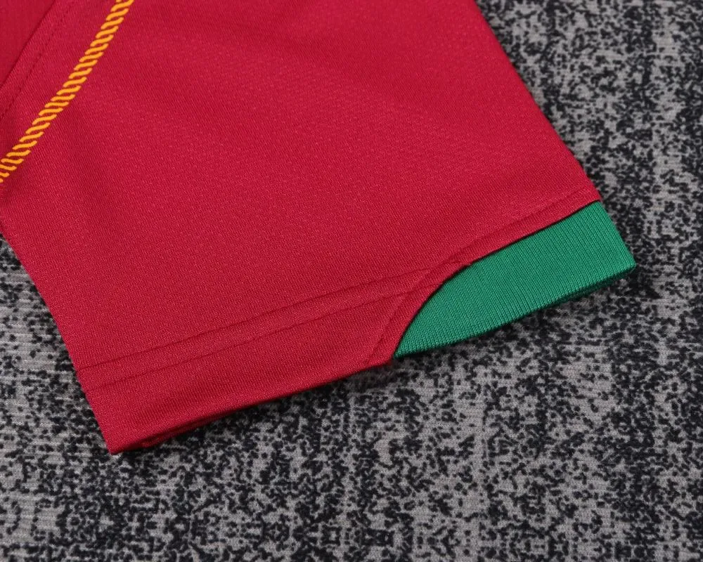 Portugal 2006 Retro Portugal Home Football Shirt Kids Size 2006 — 5