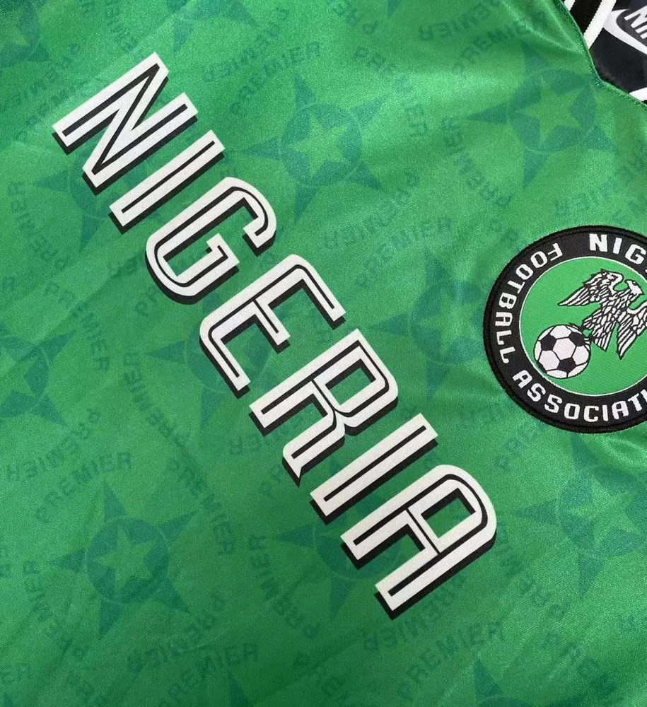Nigeria 1994-1995 Retro Nigeria National Team Home Football Shirt 1994/1995 — 6