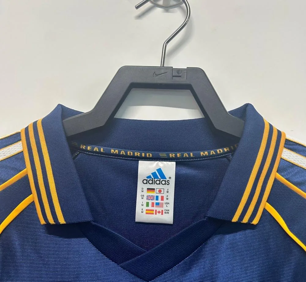 Real Madrid 1998/2000 Retro Real Madrid Tercera Visitante Camiseta de fútbol 1998/2000 — 3
