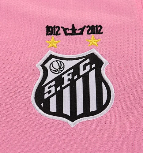 Santos 2012/2013 Retro Santos Pink Football Jersey Kids Size 2012/2013 — 5