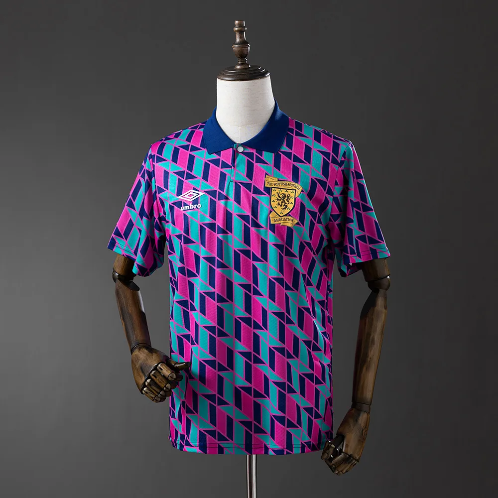 Scotland 1988/1989 Retro Scotland National Team Visitante Jersey 1988/1989