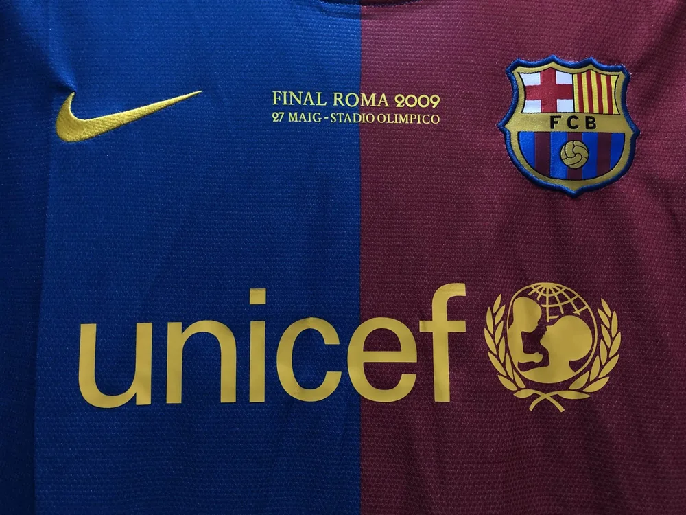 Barcelona 2008/2009 Retro Barcelona Football Shirt Home Champions League 2008/2009 — 6