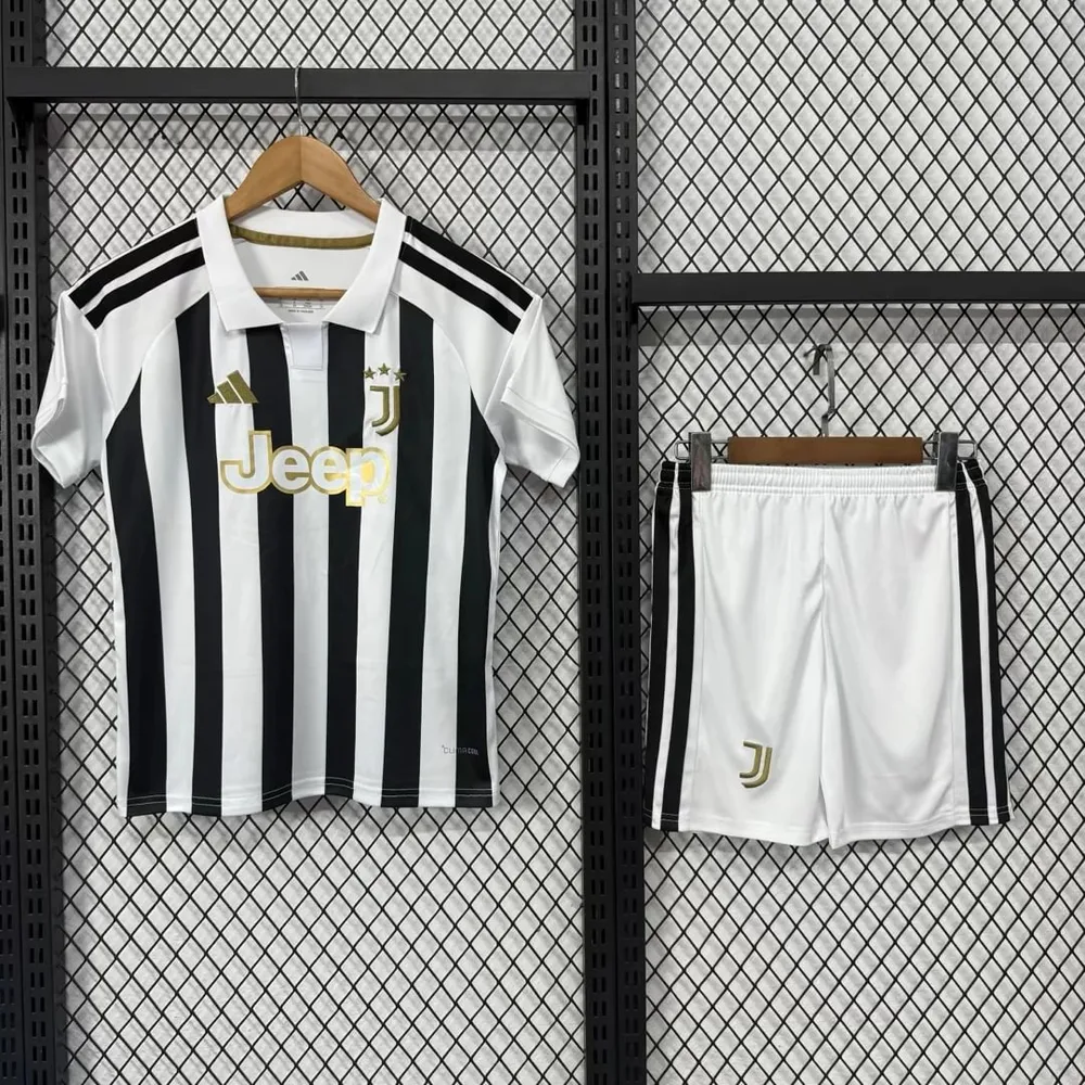 Juventus 2026/2027 Juventus Local Camiseta de fútbol Talla infantil 2026/27