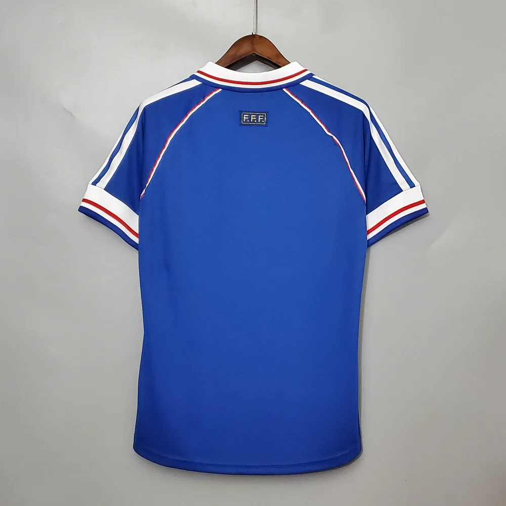 France 1998 Retro France Home Football Shirt 1998 — 2