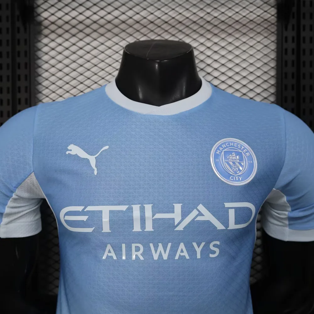 Manchester City 2026/2027 Versión jugador Manchester City Local Camiseta de fútbol 2026/27 — 3