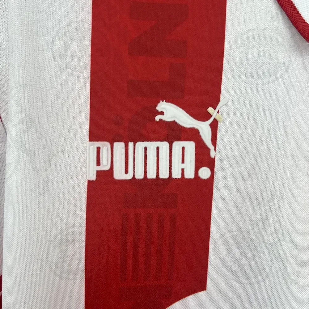 FC Köln 1995/1996 Retro FC Köln Local Camiseta de fútbol 1995/1996 — 5