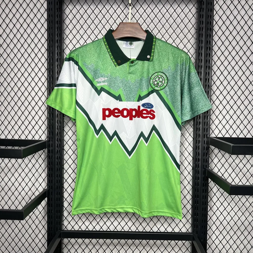 Celtic 1991/1992 Retro Celtic Local Camiseta de fútbol 1991/1992