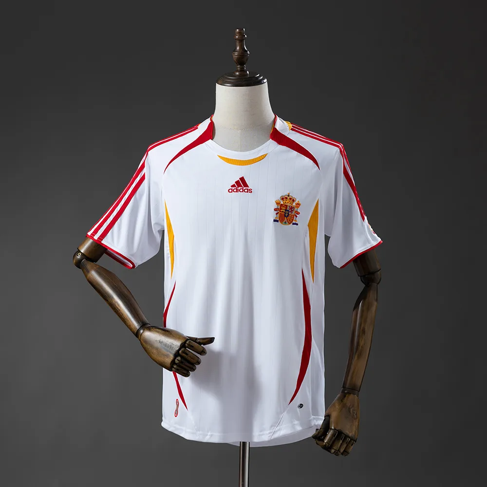 Spain 2006 Retro Spain Visitante Camiseta de fútbol 2006