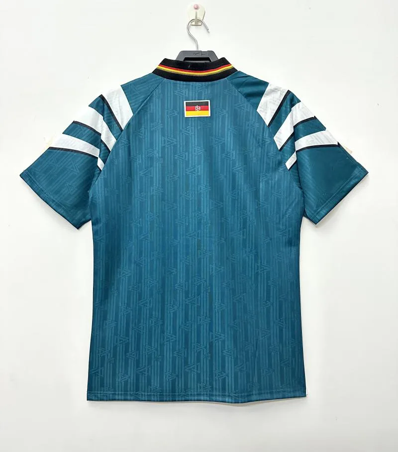 Germany 1996 Retro Soccer Jersey Germany Away 1996 — 2