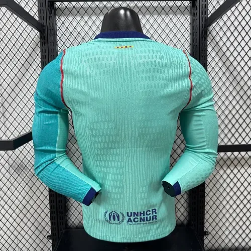 Barcelona 2026/2027 Long Sleeve Player Version Barcelona Third Away Football Jersey 2026/27 — 2